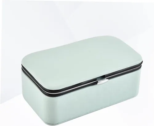 Vista 9 de SHOWERORO Caja Joyero Organizador Joyero Para Mujer Viaje Joyas