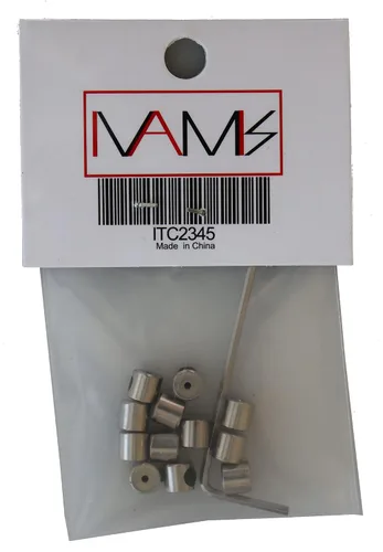 Vista 2 de Asegura un pasador con collares de pasador de llave hexagonal - Paquete de 12