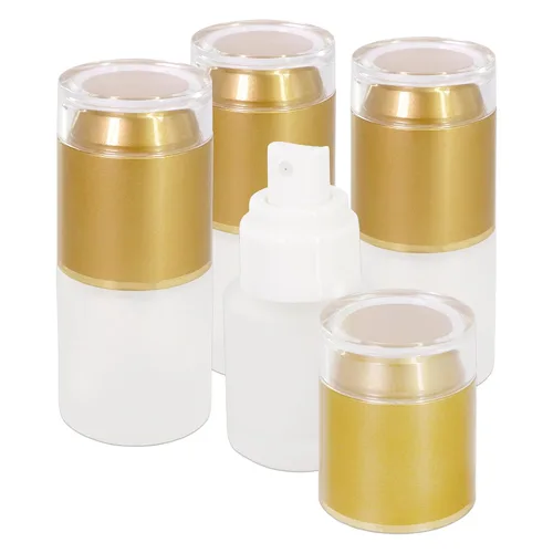 Vista 8 de Botella de cristal esmerilado con pulverizador de niebla fina y tapa para perfume, colonia, aceites esenciales o alcohol y otros líquidos.
