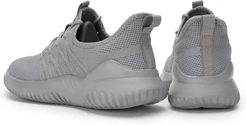 Vista 7 de Zapatos casuales para correr para hombre, ligeros, cómodos, informales, de malla, para trabajo, gimnasio, tenis, caminar, entrenamiento cruzado
