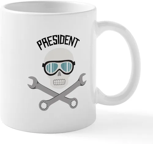 Vista 11 de CafePress MR. PRESIDENT - Taza de café de cerámica (11.0 fl oz)
