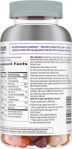 Vista 13 de Centrum MultiGummies para mujeres de 50 años o más, 140