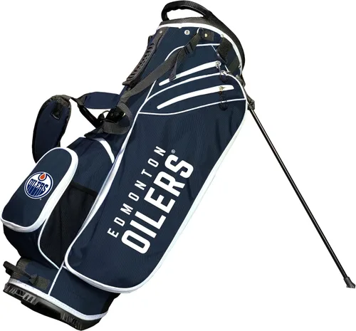 Vista 13 de Team Golf NHL Team Golf NHL Birdie Stand - Bolsa de golf, ligera, divisor de club de 14 vías, soporte de acción de resorte, bolsillo enfriador