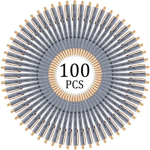 Vista 61 de Hasta 100 bolígrafos personalizados con nombre a granel, bolígrafo con purpurina de impresión personalizada, grabado gratis, texto con logotipo