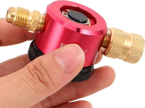 Vista 6 de Adjustable Nitrogen Regulator Nitrogen Regulating Valve with Cylinder Adapter Designed for Refrigeration Purge and Testing