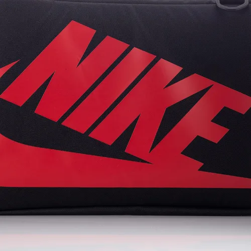 Vista 3 de Nike Logo Shoe-Box Bolsos unisex, Negro, rojo (black blackUniversity Red), Bolsa de zapatos