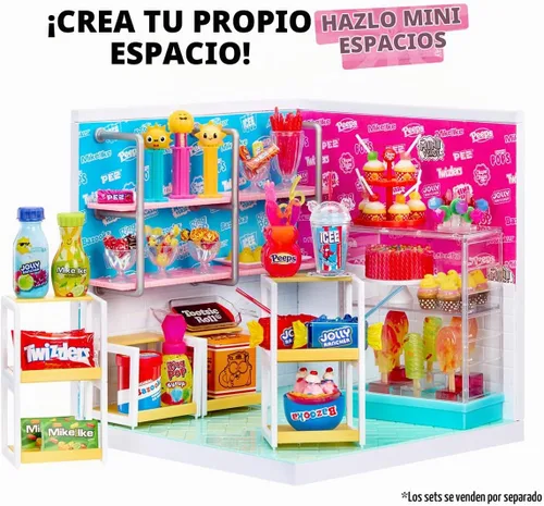 Vista 8 de MGA's Miniverse Make It Mini Treats (paquete de 2), mini coleccionables, embalaje misterioso a ciegas, tema de caramelos, bricolaje, juego