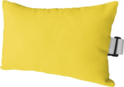 Vista 26 de Almohada para silla de playa para exteriores, color azul, para tumbona, almohada reclinable impermeable con banda elástica e insertos de almohada