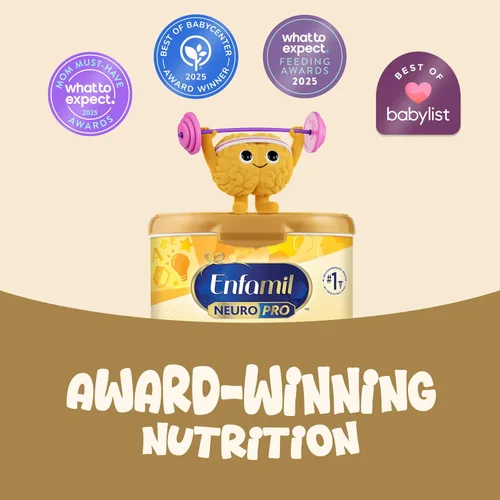 Vista 21 de Enfamil NeuroPro Baby Formula Brain Building Duo DHA y MFGM, 20.7 onzas