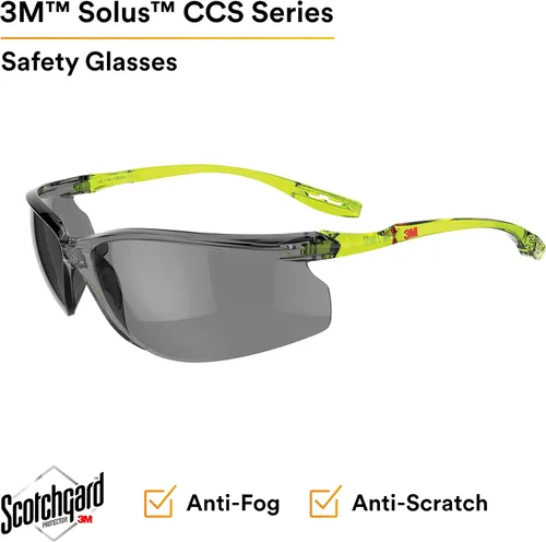 Vista 2 de 3M - Gafas de seguridad con revestimiento Scotchgard antivaho