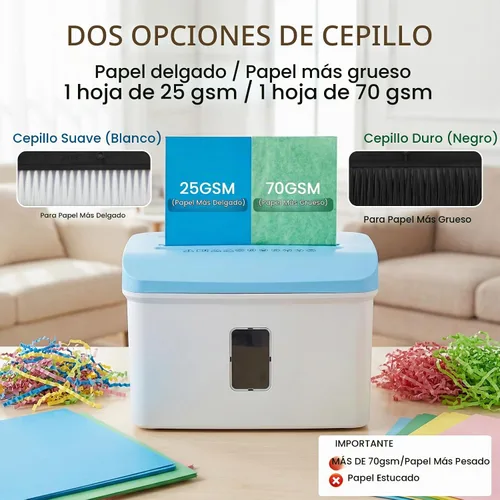 Vista 5 de Mxmoonant Máquina trituradora de papel arrugado eléctrico para relleno