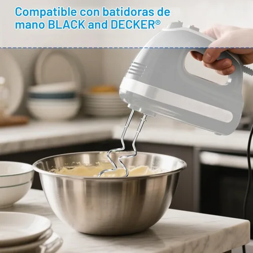 Vista 7 de 2 accesorios para batidoras de mano compatibles con MX600B MX3200B MX1500W