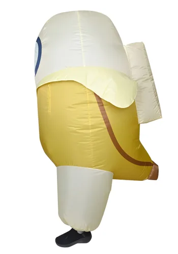 Vista 6 de Disfraz Inflable de Banana y Mantequilla de Maní Jelly Time Among Us para Niños Multicolor