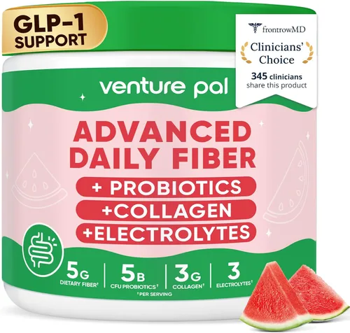 Vista 10 de Polvo de fibra prebiótica diaria 6 en 1 para la salud intestinal y digestiva, apto para GLP-1, suplemento de fibra sin azúcar en polvo