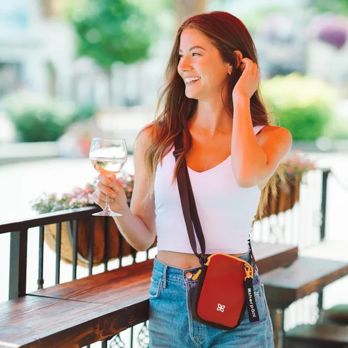 Vista 2 de Sherpani Rogue, Mini bolso cruzado, bolso de hombro, bolso cruzado, bolsos cruzados para mujer, bolsa de viaje