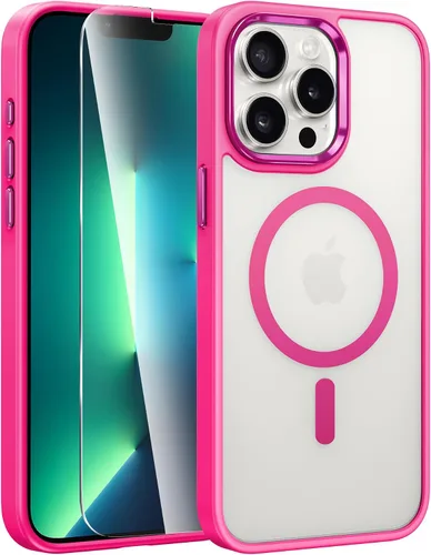 Vista 43 de FNTCASE para Samsung Galaxy Z Fold 7 Estuche Magnético: Funda de Teléfono Celular con Textura Mate Translúcida, Protección contra Caídas de Grado