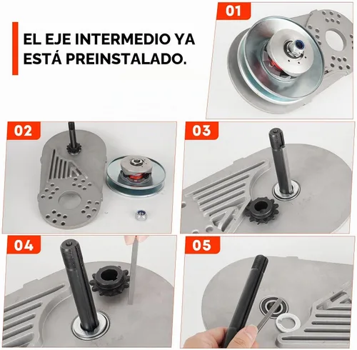 Vista 8 de Convertidor de par 212CC - Serie 30 2-7HP 3/4
