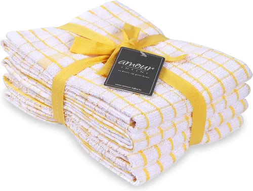 Vista 9 de AMOUR INFINI Juego de 8 paños de cocina ultra suaves, altamente absorbentes, de secado rápido, paños de cocina y limpieza de 12 x 12 pulgadas