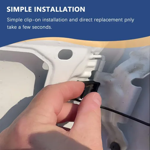 Vista 4 de Clip de resorte de puerta de combustible, cubierta de puerta de tanque de gas, compatible con Toyota Avalon Camry RAV4 2019-2022, 4Runner 2004-2009
