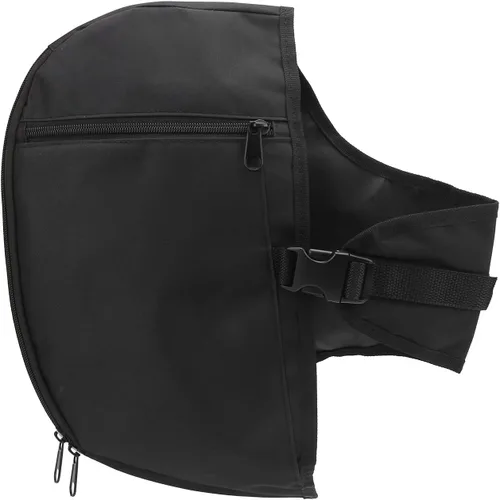 Vista 9 de Soft Lowers Chaps - Funda protectora de motor de motocicleta, cubierta protectora de motor de conducción, cubierta protectora de motor impermeable