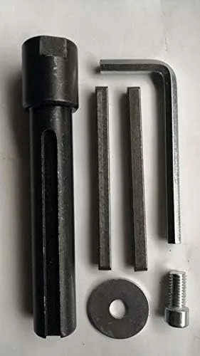 Vista 2 de Rueda abrasiva Adaptador de conversión de rueda de tira de carburo de silicio 5/8 "-11 Amoladora de roscas convertirse en bruñidor Máquina