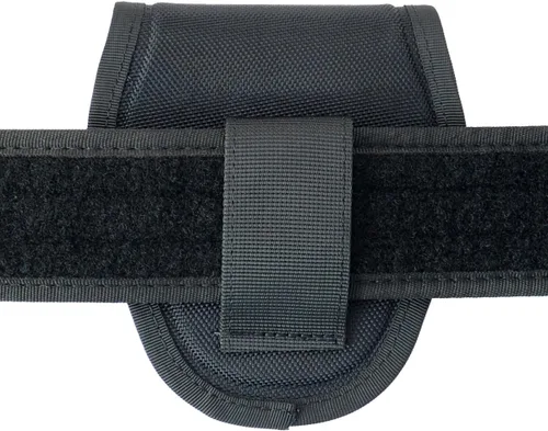 Vista 7 de ROCOTACTICAL Funda de una sola esposa con cierre oculto para cinturón de trabajo, soporte moldeado para esposas