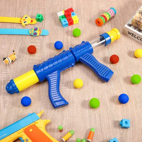 Vista 6 de Sumind 48 Piezas Bolas de Espuma a Granel Bolas de Repuesto Redondas Balas de Espuma Suave Paquete de Repuesto de Reemplazo para Pistolas Blasters