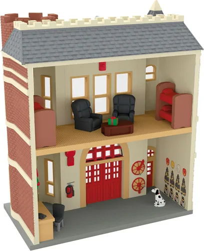 Vista 6 de Hallmark Keepsake Adorno de Navidad, Nostálgico Casas y Tiendas Recuerdo Korners Firehouse