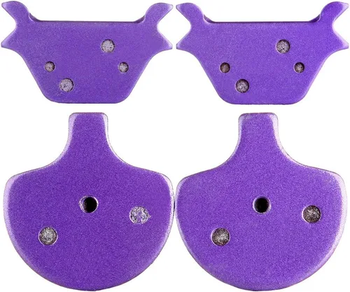 Vista 2 de ECCPP Pastillas de freno aptas para Fatboy, Heritage Softail, Heritage Springer, Night Train, Softail Custom, Springer Softail 1988-1999, FA94 Kits