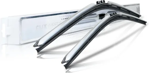 Vista 10 de ClixWipers - Limpiaparabrisas de repuesto de fibra de carbono negra de 14 + 14 pulgadas (juego de 2) para todo tipo de clima, limpiaparabrisas