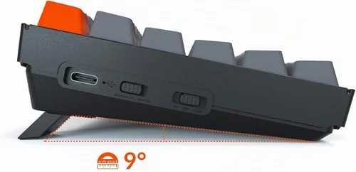 Vista 8 de Keychron K2 Versión 2 Teclado mecánico inalámbrico para juegos, Bluetooth/USB cableado compacto de 84 teclas con retroiluminación RGB LED N-Key