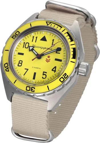 Vista 2 de Vostok Komandirskie Reloj de pulsera militar ruso automático para hombre WR 6562ft 650859
