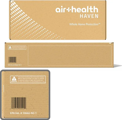 Vista 8 de Air Health Haven Plus - Purificador de aire HVAC Luz UV-C de 16 pulgadas, tecnología PCO y filtración de carbono, para gérmenes, compuestos