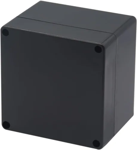 Vista 25 de Caja de proyecto IP65 Caja de conexiones impermeable ABS cajas eléctricas negras para bricolaje, Estuche electrónico para proyectos de energía, Caja
