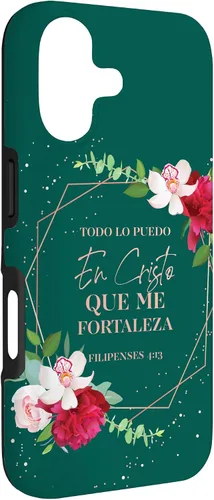 Vista 3 de Regalos Mujer Cristiana Español Versículos de la Biblia Español Funda para iPhone 17