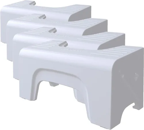 Vista 7 de Squatty Potty Fold N Stow - Taburete de inodoro plegable compacto, 8