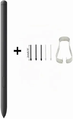 Vista 2 de Tab S6 Lite Pen S Pen de repuesto para Samsung Galaxy Tab S6 Lite (EJ-PP610) Lápiz capacitivo+puntas/puntas (gris Oxford)