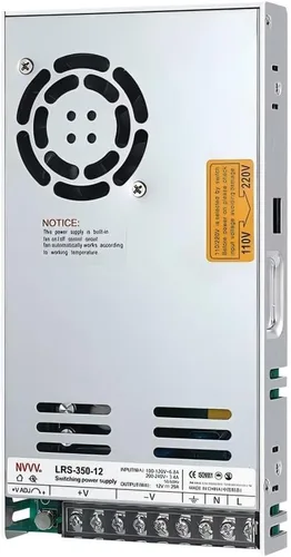 Vista 9 de LRS-150-12 Fuente de alimentación conmutada 12V 12.5Amp Fuente de alimentación conmutable cerrada