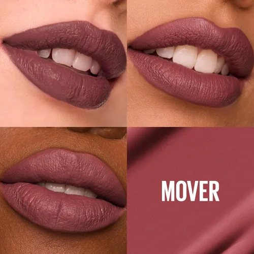 Vista 2 de Maybelline SuperStay - Lápiz labial líquido de tinta mate, “Mover”. 0.17 Oz liquidas 160 MOVER