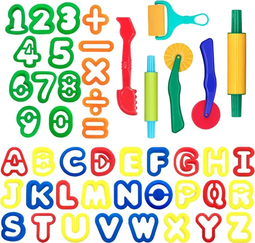 Vista 10 de DIMROM Herramientas para arcilla y plastilina Juego de 12 piezas - A partir de 3 años (12 piezas)
