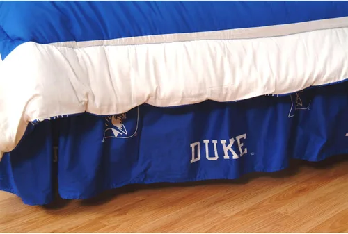 Vista 2 de College Covers NCAA Alabama Tide - Volantes para polvo, tamaño individual (75 x 39 x 15 pulgadas), carmesí