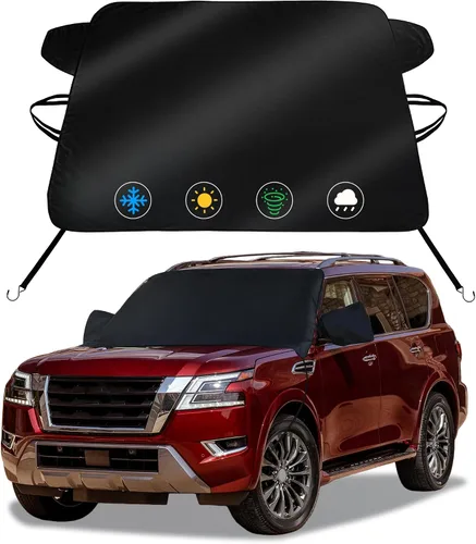 Vista 49 de Cubierta de nieve para parabrisas para Toyota Sequoia 2023-2025 2026/Toyota Tundra 2022-2025 2026 Limited SR5 Platinum TRD Pro Pickup Cubierta