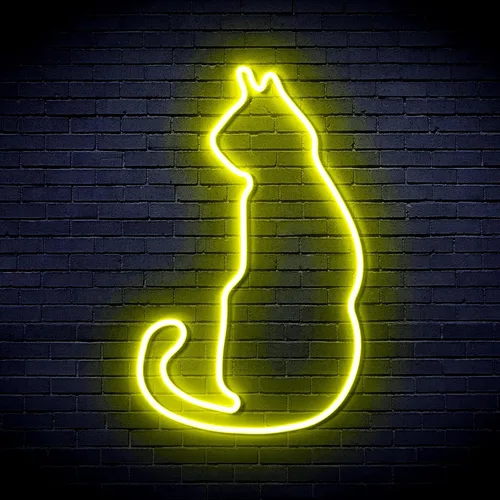 Vista 11 de ADVPRO Cat Flex Silicone LED Neon Sign - Blue - st16s32-fnu0083-b
