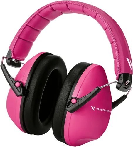 Vista 15 de Kids Noise Canceling Headphones - 33 dB (2K Hz) - Ear Protection Earmuffs Vanderfields' earmuffs protect child's hearing with certified