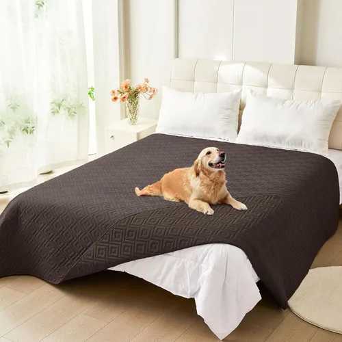 Vista 66 de hyha Manta impermeable para perros, funda suave para cama de perro, mantas para mascotas, funda impermeable para sofá y sillón para perros lavable