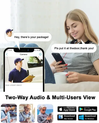 Vista 9 de Cámara de seguridad PTZ 4K para exteriores con zoom óptico de 30X, visión nocturna de 1000 pies, cámara IP inalámbrica RTSP WiFi de 8MP 360°