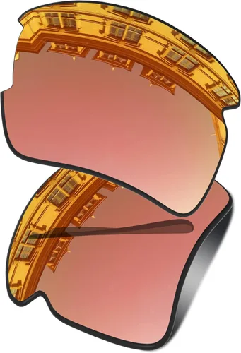 Vista 7 de Polarized Lenses Replacement for Oakley Flak 2.0 XL OO9188 59mm Abrigo de espejo negro polarizado