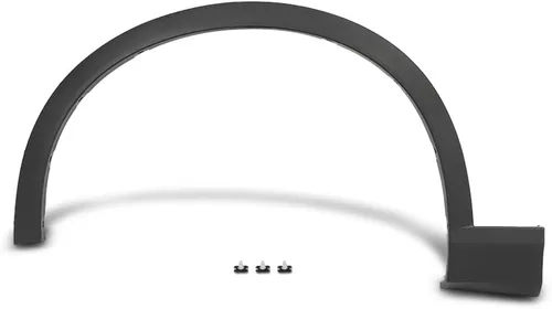 Vista 11 de G-PLUS Molduras de arco de rueda delantera izquierda compatibles con BMW X1 2012 2013 2014 2015, protector de cubierta de rueda delantera