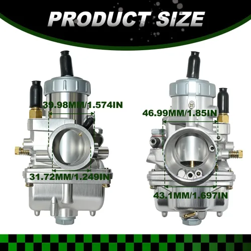 Vista 3 de Carburador 3130424 apto para Polaris Xplorer 250 Trail Blazer 250 1990-2006 Sportsman 400 1993-1996 Carb 4 tiempos de repuesto # 3130425 3130498
