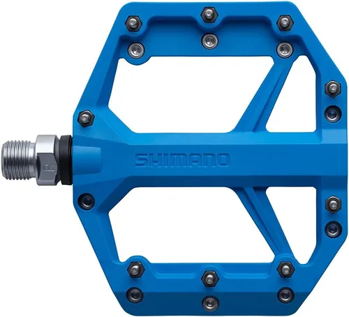 Vista 3 de SHIMANO PD-GR400 Pedal plano, azul